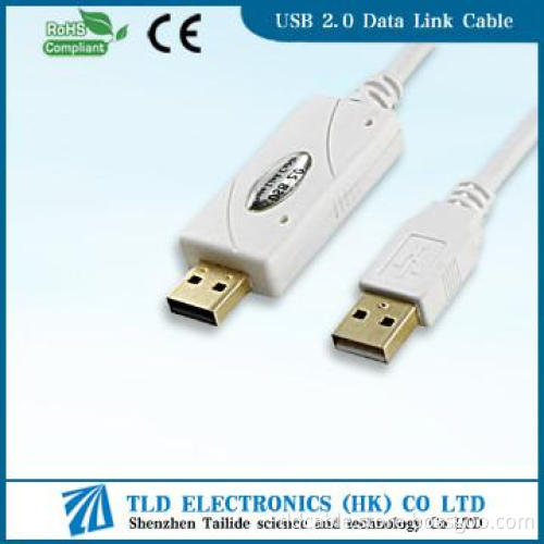 USB 2.0 Data Link Cable Connect Two PC